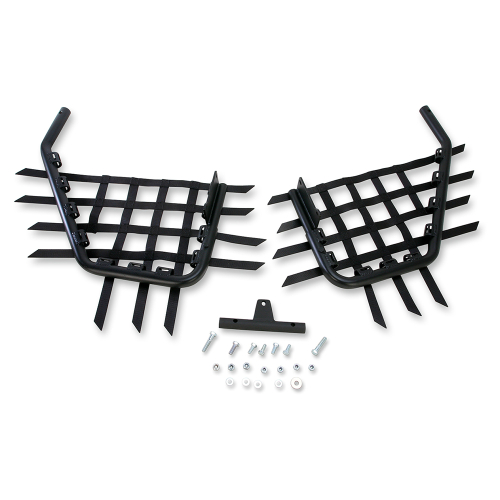 DG Performance - DG Performance Alloy Nerf Bars - Black Textured Bar - Black Web - 60-4475X