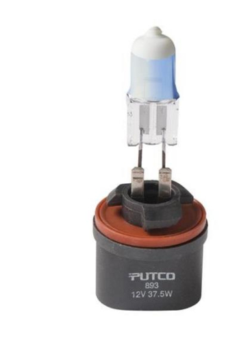 Putco PowerSports - Putco PowerSports Mirror White Halgoen Bulb - 893 - 12V/37.5W - 230893MW