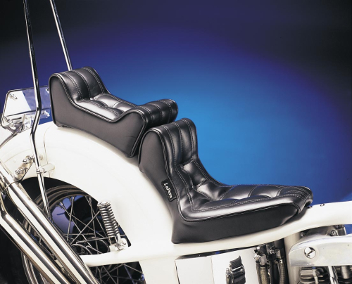 Le Pera - Le Pera Signature II Seat with Pillion - Pleated Style - L-574