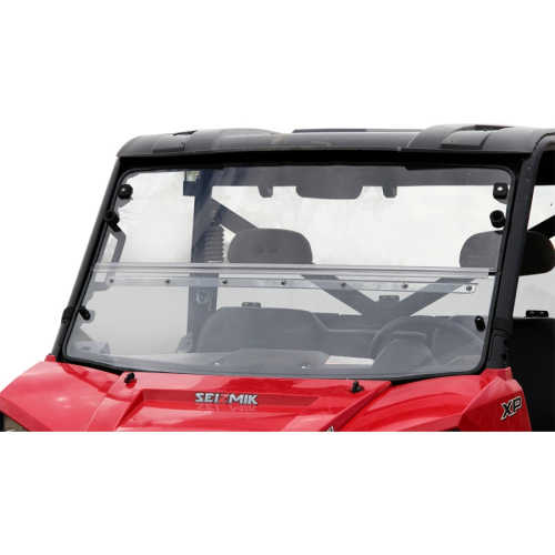 Seizmik - Seizmik Versa-Fold Hard-Coated Polycarbonate Windshield - 25001