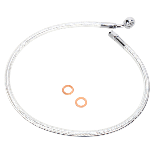 Magnum - Magnum Sterling Chromite II Designer Series ABS Front Upper Brake Line - 7/16in., 35deg. Banjo - 26in. - AS37926