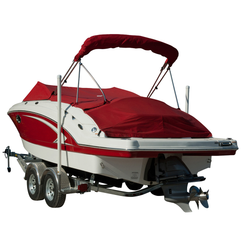 C.E. Smith - C.E. Smith 60" Post Boat Guide-On w/U-Bolt Mounting Brackets &amp; Unlighted Posts