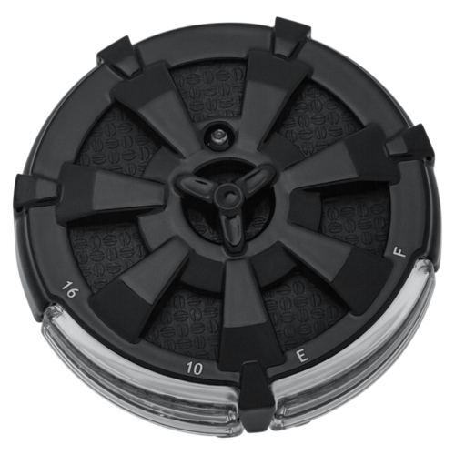 Kuryakyn - Kuryakyn Alley Cat LED Fuel and Battery Gauge - Gloss Black - 7383