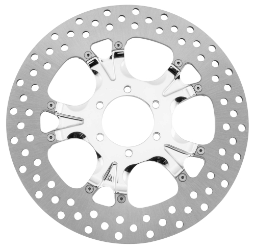 Performance Machine - Performance Machine Luxe Two-Piece Brake Rotor - 11.8in. - Chrome - 0133-1803GATS-CH