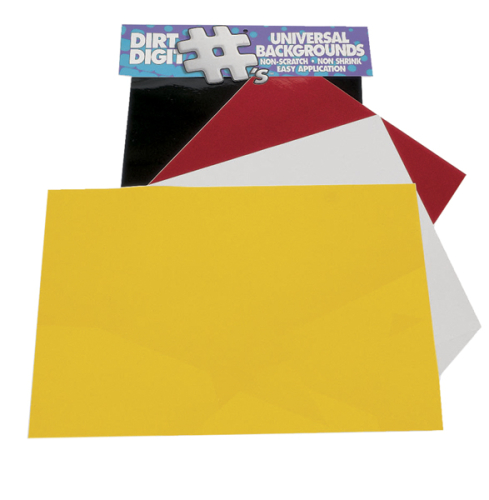 Dirt Digits - Dirt Digits Universal Number Plate Backgrounds - Clear - BG3CLR