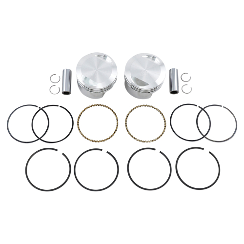 Wiseco - Wiseco K Piston Kit (73ci., Domed) - .010in. Oversize to 3.508in., 10:1 Compression - K1701