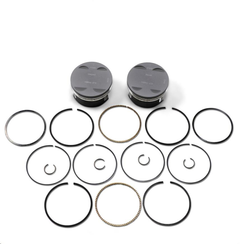 KB Performance - KB Performance Super-Duty Forged Piston Kit (120ci.) - Bored  (+0.010) - 11.0:1 Compression - KB542LCA.010