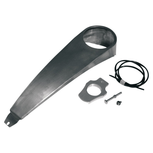 Klock Werks - Klock Werks Softail Dash with Ignition Relocation Kit - KWS-02-0100