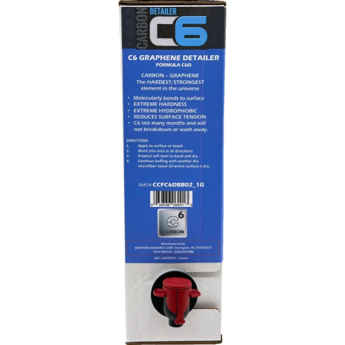 Cycle Care Formulas - Cycle Care Formulas C6 Detailer - Graphene Formula - CCFC6DBB02_1G