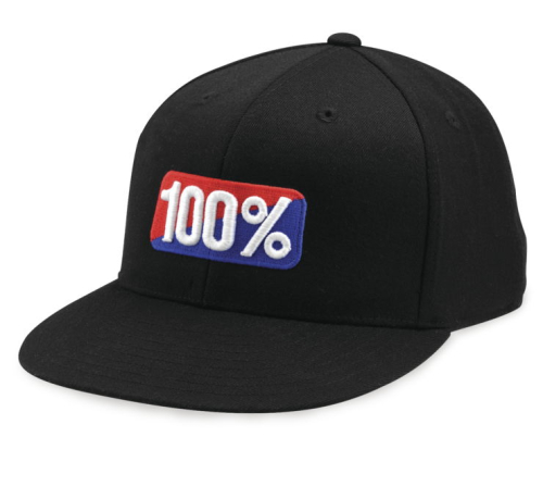 100% - 100% OG Flexfit Hat - 20043-00000 - Black - Sm-Md