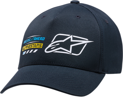 Alpinestars - Alpinestars World Tour Hat - 12108108070LXL - Navy - Lg-XL
