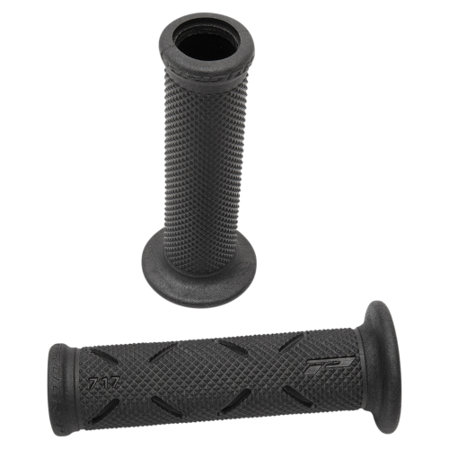 Pro Grip - Pro Grip 717 Two Color Dual Density Grips Grip - Black/Black - 717BKBK