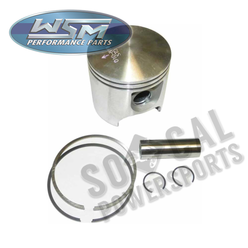 WSM - WSM Piston Kit (966cc) - 0.75mm Oversize to 88.66mm Bore - 010-819-06K