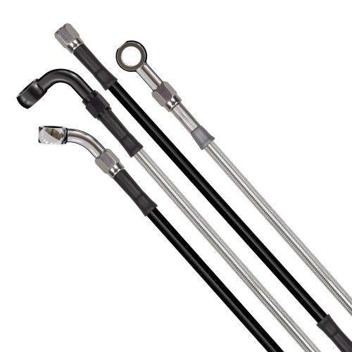 Goodridge - Goodridge Universal Brake Line - Black - 9in. - 30309TC-BK