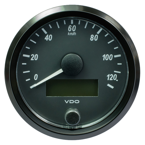 VDO - VDO SingleViu 80mm (3-1/8") Speedometer - 140MPH