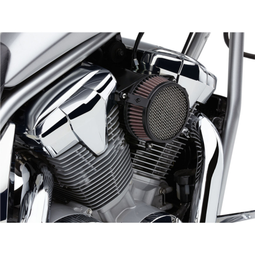 Cobra - Cobra Plain Air Cleaner Kit - Black - 06-0267-03B-SB
