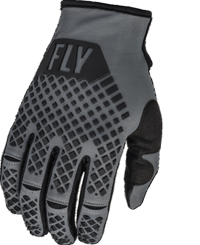 Fly Racing - Fly Racing Kinetic Youth Gloves - 376-410YL - Dark Gray/Black - Large