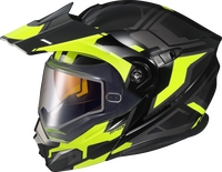 Scorpion - Scorpion EXO-AT950 Ellwood Gloss Helmet - 95-1725-SD - Gloss Black/Hi-vis - Large