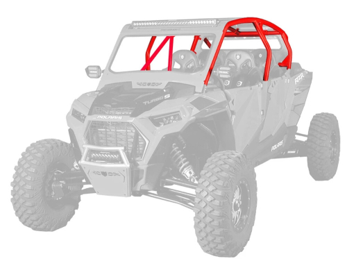 Pro Armor - Pro Armor Asylum Cage with Intrusion Bars - Red - P188C048RD