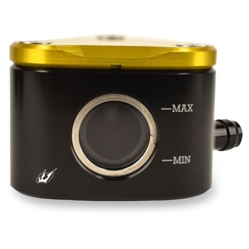 Driven Racing - Driven Racing Halo Fluid Container - Rear Brake/Clutch - Right 8MM Outlet - Gold - DRRRE-01-GD