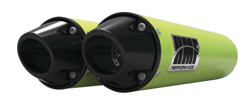 HMF Engineering - HMF Engineering Performance Series Dual Slip-On - Green - 016435607583