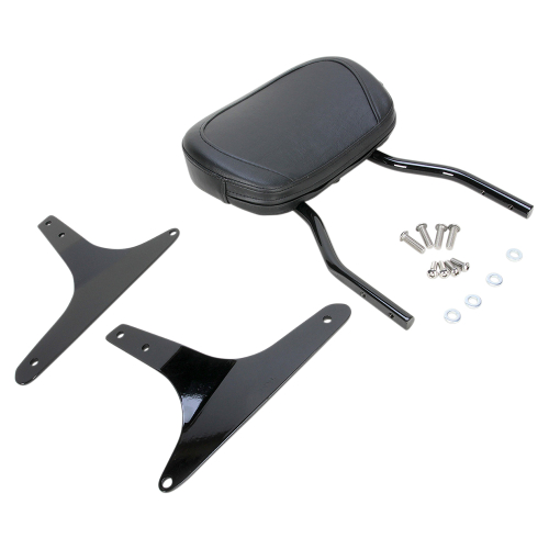 Cobra - Cobra Standard Round Sissy Bar - Black Powder-Coated - 602-1301B