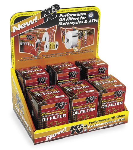 K&N Engineering - K&N Engineering Oil Filter Display - 86-3013