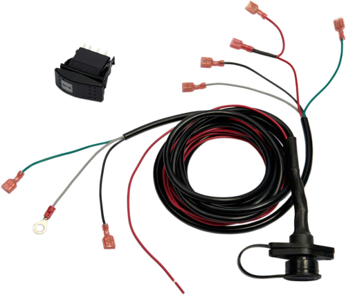 Moose Utility - Moose Utility Dash Rocker Switch with Wiring - 99902