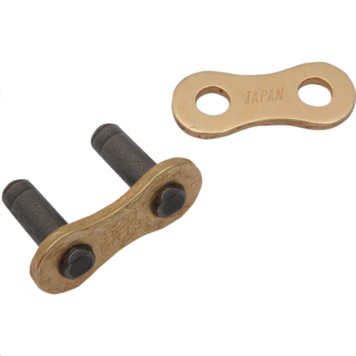 D.I.D - D.I.D Rivet Connecting Clip for 520 ERVT Series Racing Chain - Gold - ZJ520ERVT