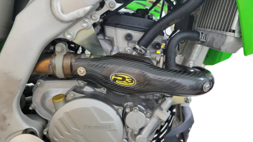 P3 - P3 Carbon Fiber Header Heat Shield - 206058