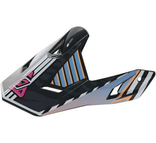 Answer - Answer Visor for AR3 Rapid Youth Helmets - Blue/Hyper Orange/Rhodamine - 447795