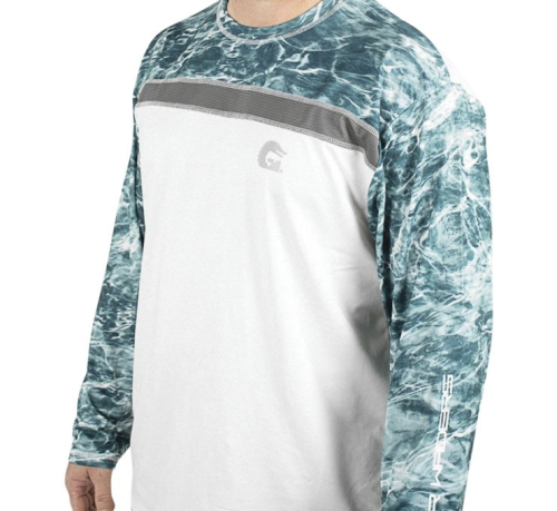 Gator Waders - Gator Waders Performance Fishing Shirt - FMSHIBRK372X - Spindrift - 2XL