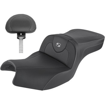 Saddlemen - Saddlemen Road Sofa CF Seat with Backrest - Unheated - I20-06-185BR