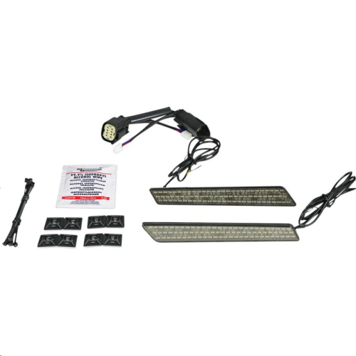 Custom Dynamics - Custom Dynamics Saddlebag Latch Lights - Smoke Lens - CD-LATCH-SS8-S