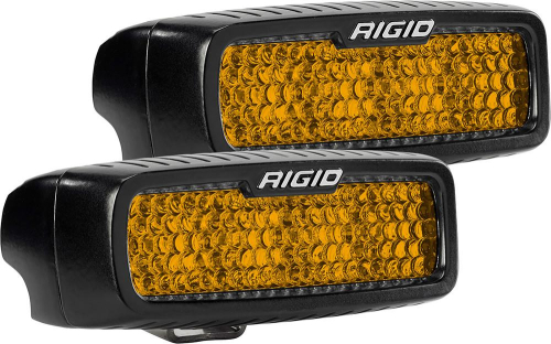 RIGID Industries - RIGID Industries SR-Q Pro Series Rear Facing Lights - Standard Mount - Amber - 90161
