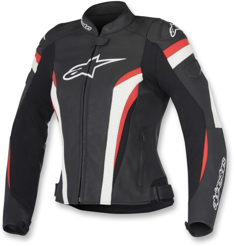 Alpinestars - Alpinestars Stella GP Plus R Airflow Leather Jacket V2 - 3110617-123-38 - Black/White/Red - 2