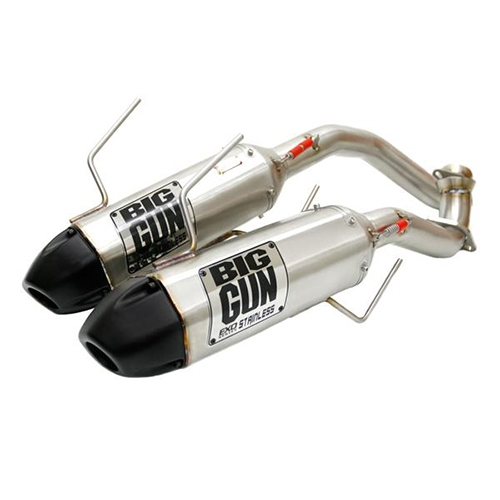 Big Gun - Big Gun EXO Stainless Series UTV 3/4 Dual Complete Exhaust System - 14-6943