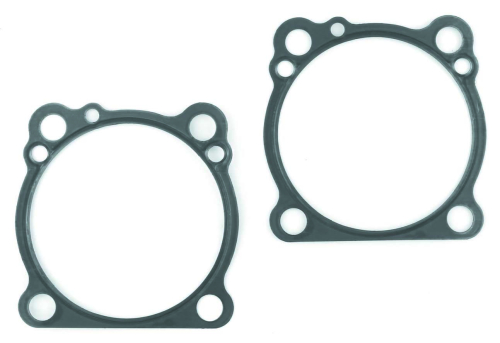 Twin Power - Twin Power Cylinder Base Gasket - 3.50in. Bore - .020in. Rubber Covered Steel - Pair - TP9553