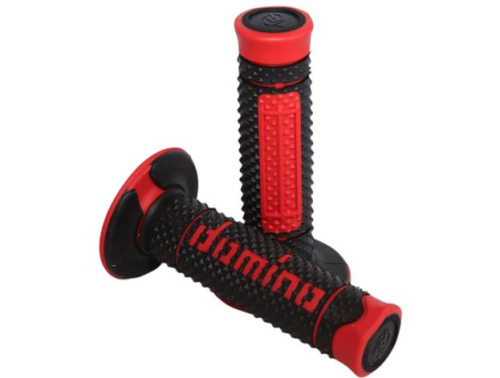 G2 Ergonomics - G2 Ergonomics Domino Diamonte Grips - Black/Red - A26041C4240