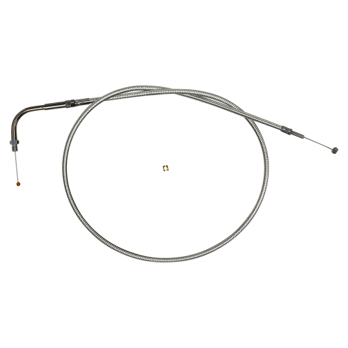 Magnum - Magnum Sterling Chromite II Braided Throttle Cable for S&S E/G Carburetors - 3350S