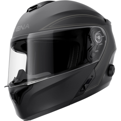 SENA - SENA Outrush Solid Helmet - OUTRUSH-MB00M - Black - Medium