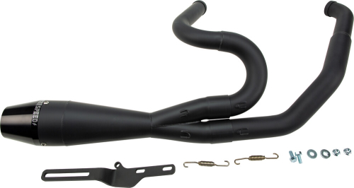 Sawicki Speed Shop - Sawicki Speed Shop 2:1 Shorty Pipe for Touring Model - Black - 930-01209