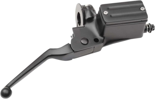 Drag Specialties - Drag Specialties 5/8in. Single-Disc Master Cylinder with Lever and Clamp Half - Black - 07-0542B-1NU