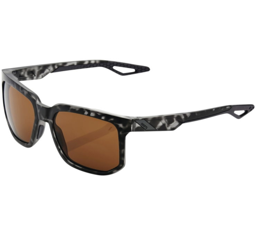 100% - 100% Centric Sunglasses - 60025-00005 - Matte Black / Havana Bronze Lens - OSFM