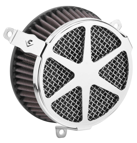 Cobra - Cobra Spoke Air Cleaner Kit - Chrome - 606-0101-04