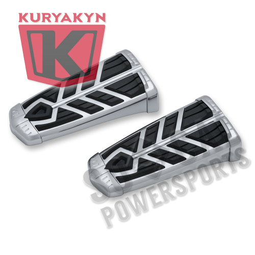 Kuryakyn - Kuryakyn Spear Footpegs - Chrome - 5658