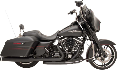 Khrome Werks - Khrome Werks 2-Into-2 Two-Step Crossover Header System - Black - 200830