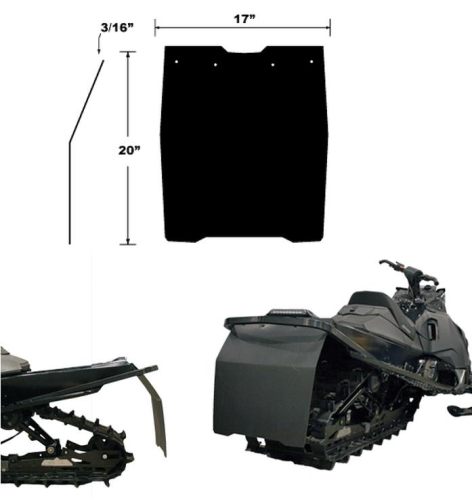Proven Design Products - Proven Design Products Snow Flap - SF-XMS13PB
