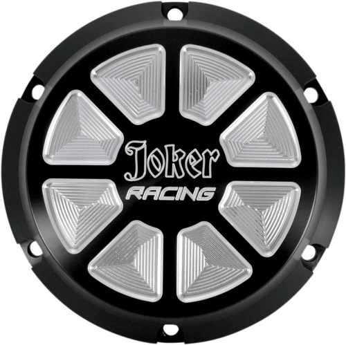 Joker Machine - Joker Machine Billet Derby Cover - Joker Racing - Black Anodized - 10-692B