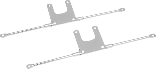 Drag Specialties - Drag Specialties Mounting Brackets for Replacement Front Fender - DS-380031